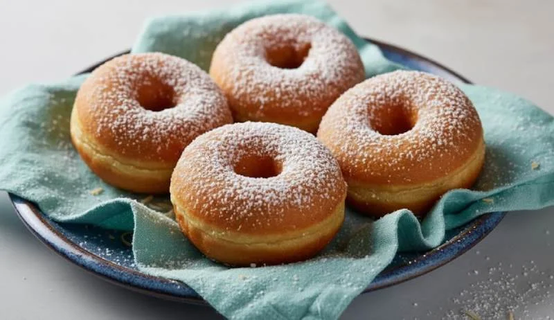 Délicieux beignets traditionnels de Carnaval