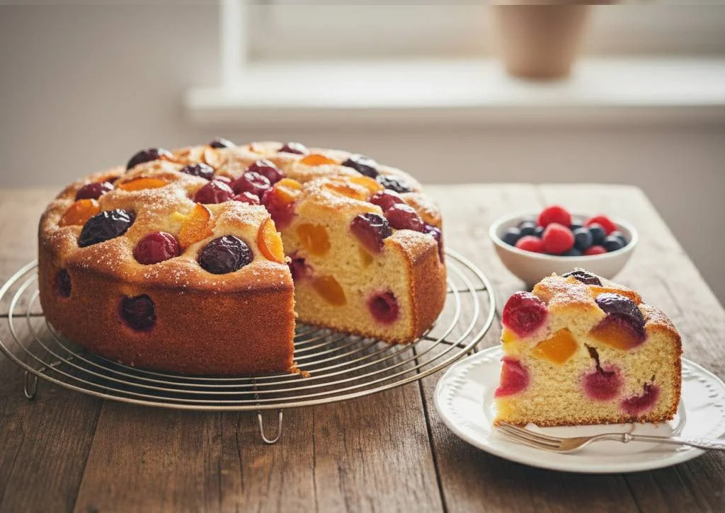 Gâteau aux Fruits Facile et Rapide : La Recette qui Réussit à Tous les Coups