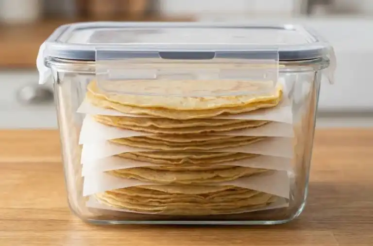 Conservation des crêpes
