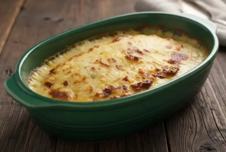 Endives au jambon cru et reblochon.