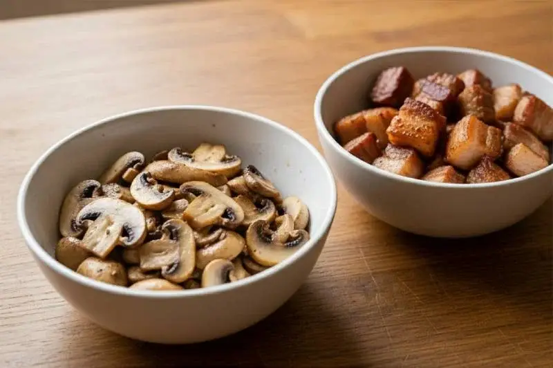 Version Jambon-Champignons