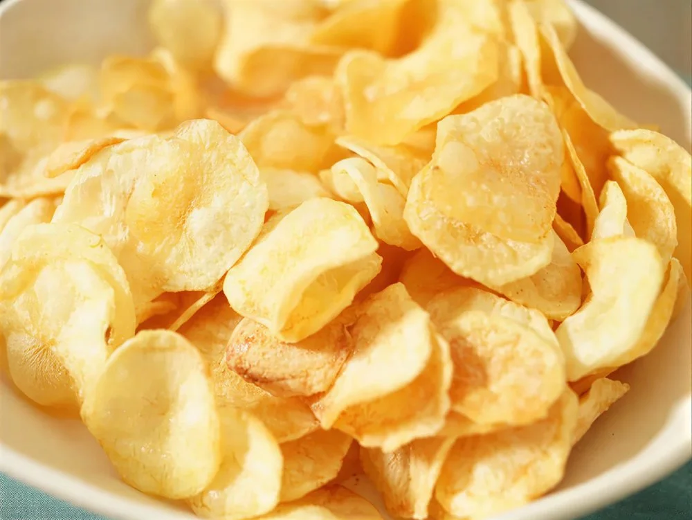 Chips de Pommes de Terre Classiques Faits Maison