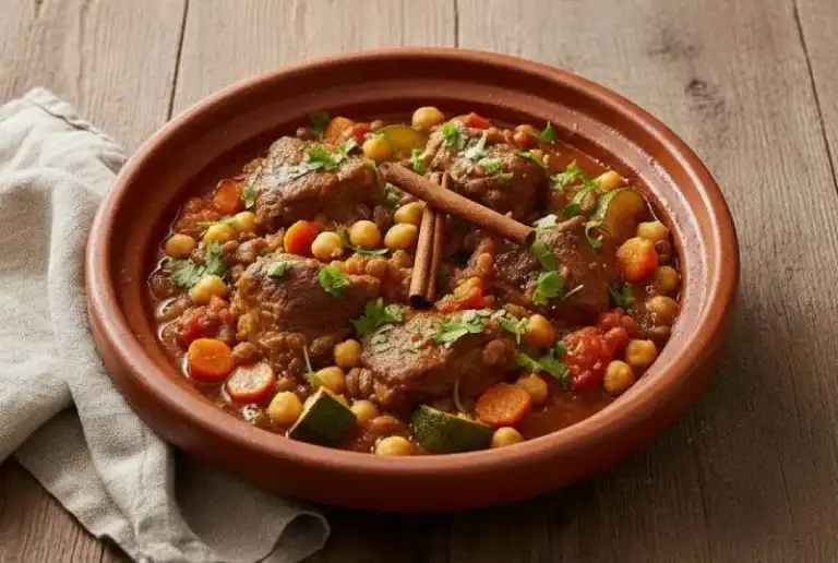 Ragoût tajiné d'agneau