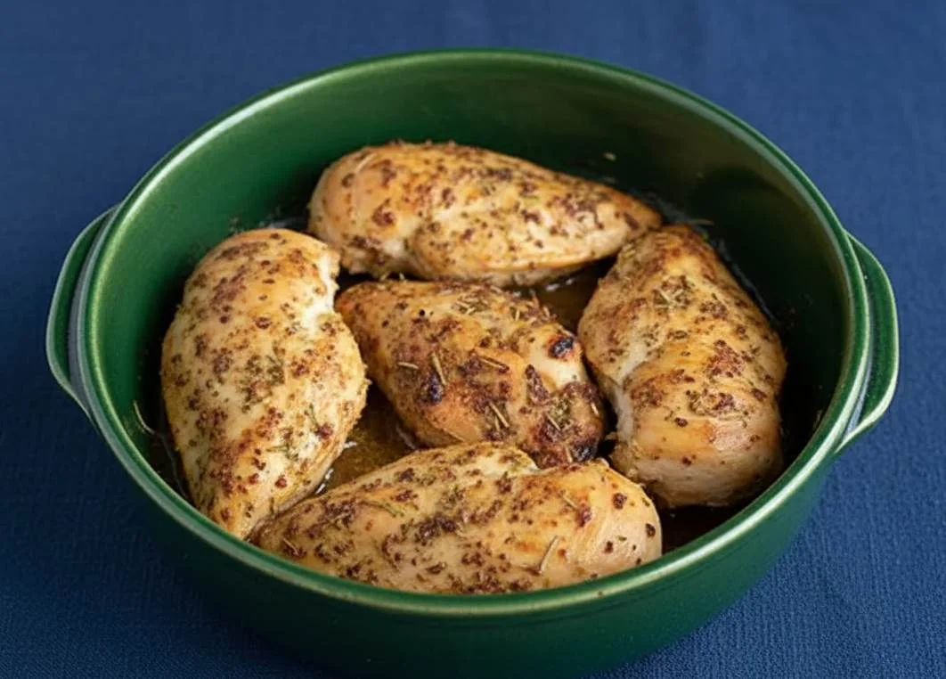 Blancs de poulet au miel et moutarde : recette rapide pour le dîner