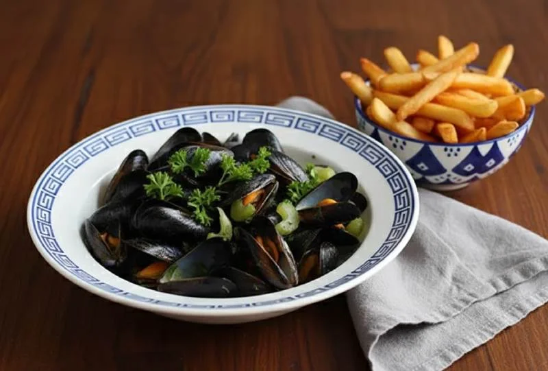 Moules frites à la belge, la recette traditionnelle
