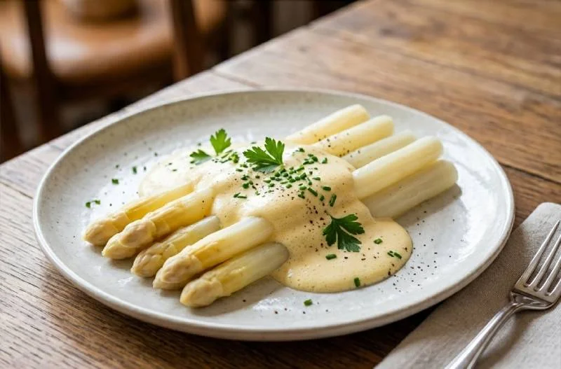 Asperges Blanches Sauce Mousseline : La Recette Classique et Toutes ses Variantes