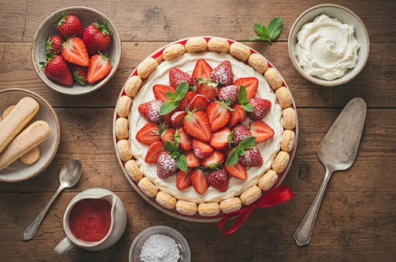 Charlotte aux Fraises : La Meilleure Recette Facile et Rapide, Inratable à Coup Sûr