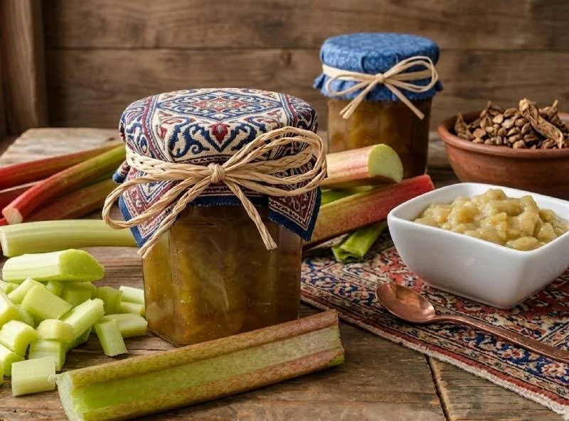 Confiture de Rhubarbe Maison : La Recette Simple et Inratable pour un Résultat Parfait