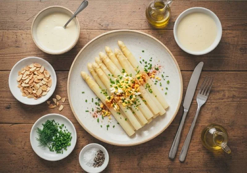 Cuisson des Asperges Blanches : Toutes les Méthodes pour les Réussir