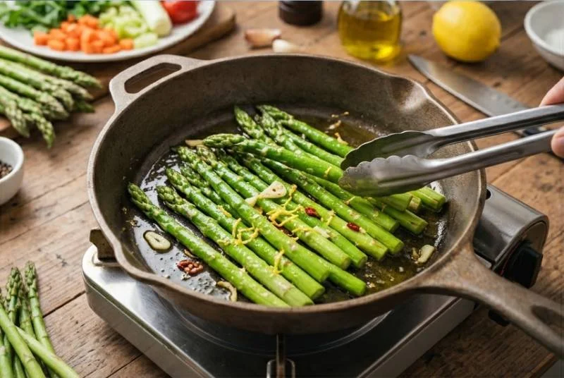 Cuisson des Asperges Vertes : Méthodes, Temps et Secrets de Réussite