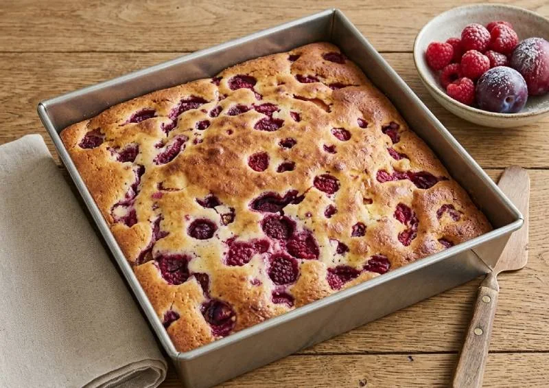Gâteau à la Framboise Moelleux au Yaourt : La Recette Inratable qui Réunit Toute la Famille