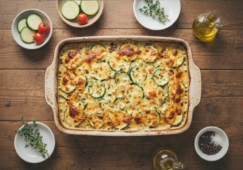 Gratin de Courgettes : La Meilleure Recette Simple et Facile au Four