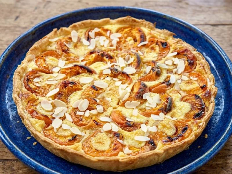 Tarte abricot amande facile : recette maison fondante et croustillante