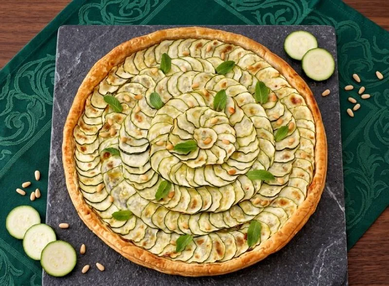 Tarte fine aux courgettes : la recette facile, croustillante et parfaite
