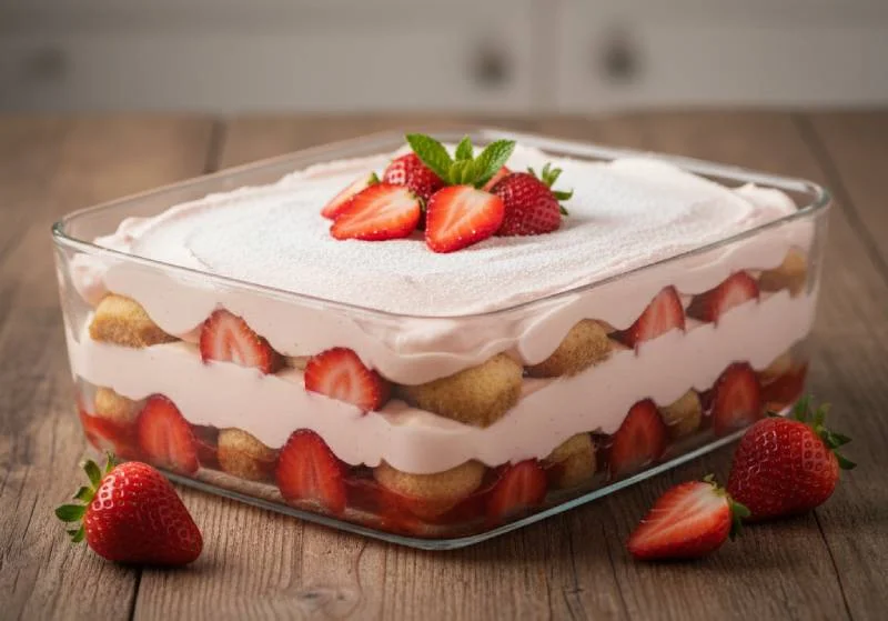 Tiramisu aux Fraises : La Recette Facile au Mascarpone qui Fait Craquer Tout le Monde