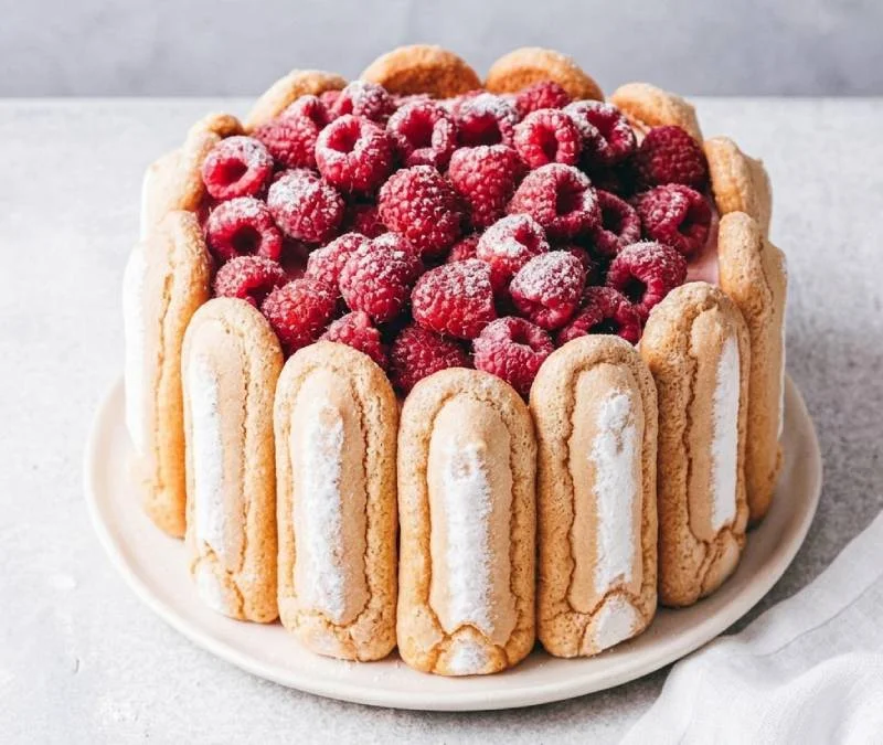 Charlotte aux Framboises : La Recette Maison Élégante et Facile