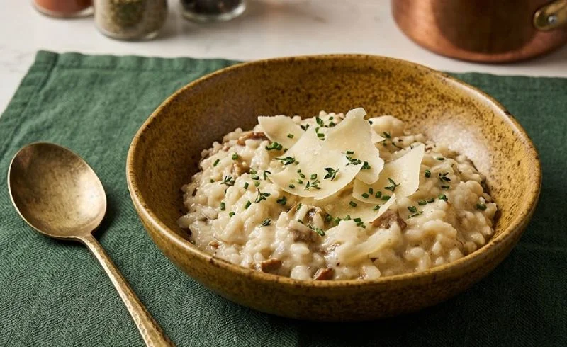 risotto aux champignons