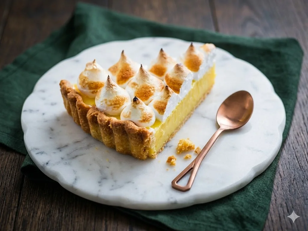 Tarte au citron meringuée