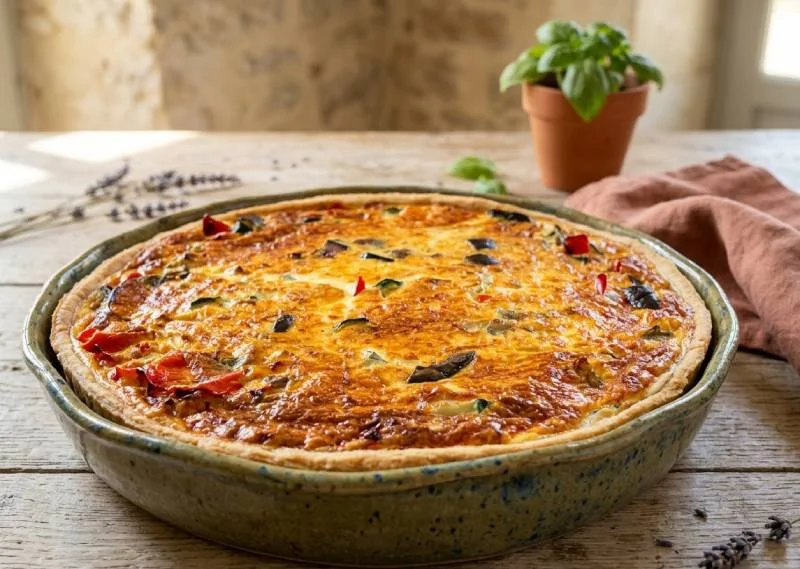 Quiche au Thon et à la Tomate : Recette Facile Maison