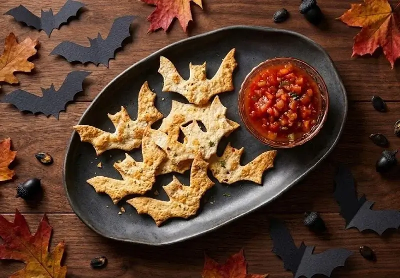 Chips Chauve-Souris Croustillantes au Paprika Fumé