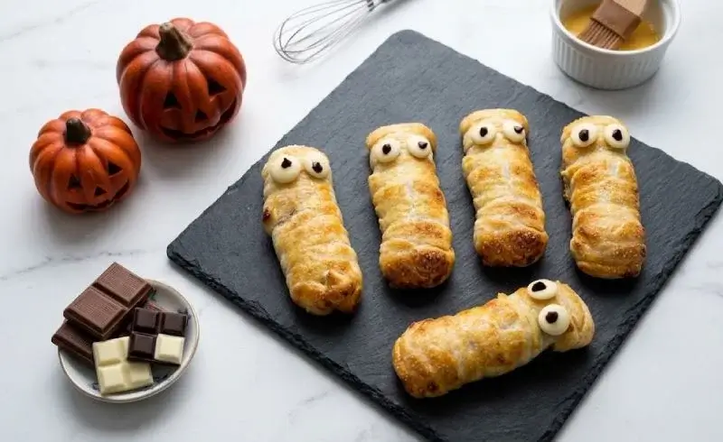 Petites momies au chocolat : le goûter d’Halloween