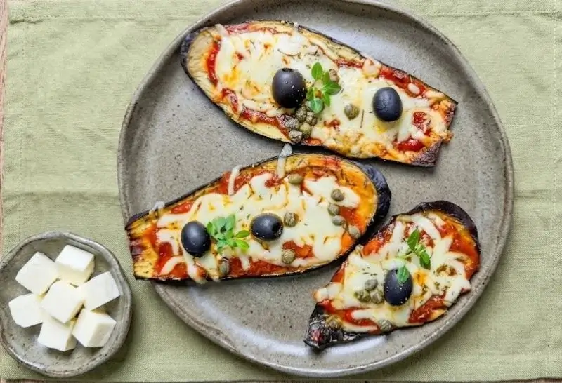 recette aubergines mozzarella au four