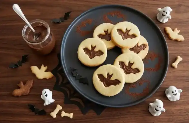 Sablés Chauve-Souris à la Vanille et Nutella