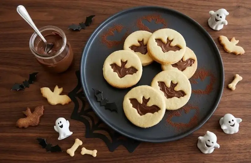 Sablés Chauve-Souris à la Vanille et Nutella