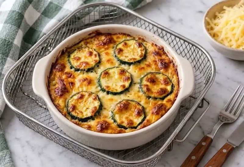 Gratin de courgettes au Airfryer