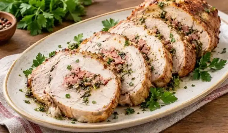 Rôti de porc farci au Airfryer