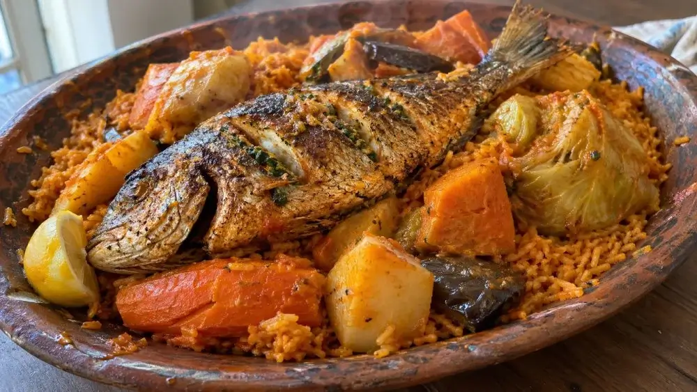 Thiéboudienne (Tiéb) - Riz au poisson à la sénégalaise